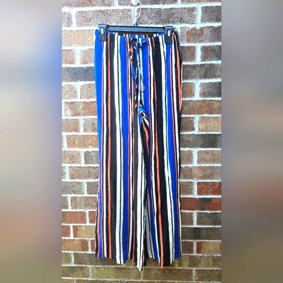 Forever 21 Multicolor Striped Pants - Picture 1 of 8